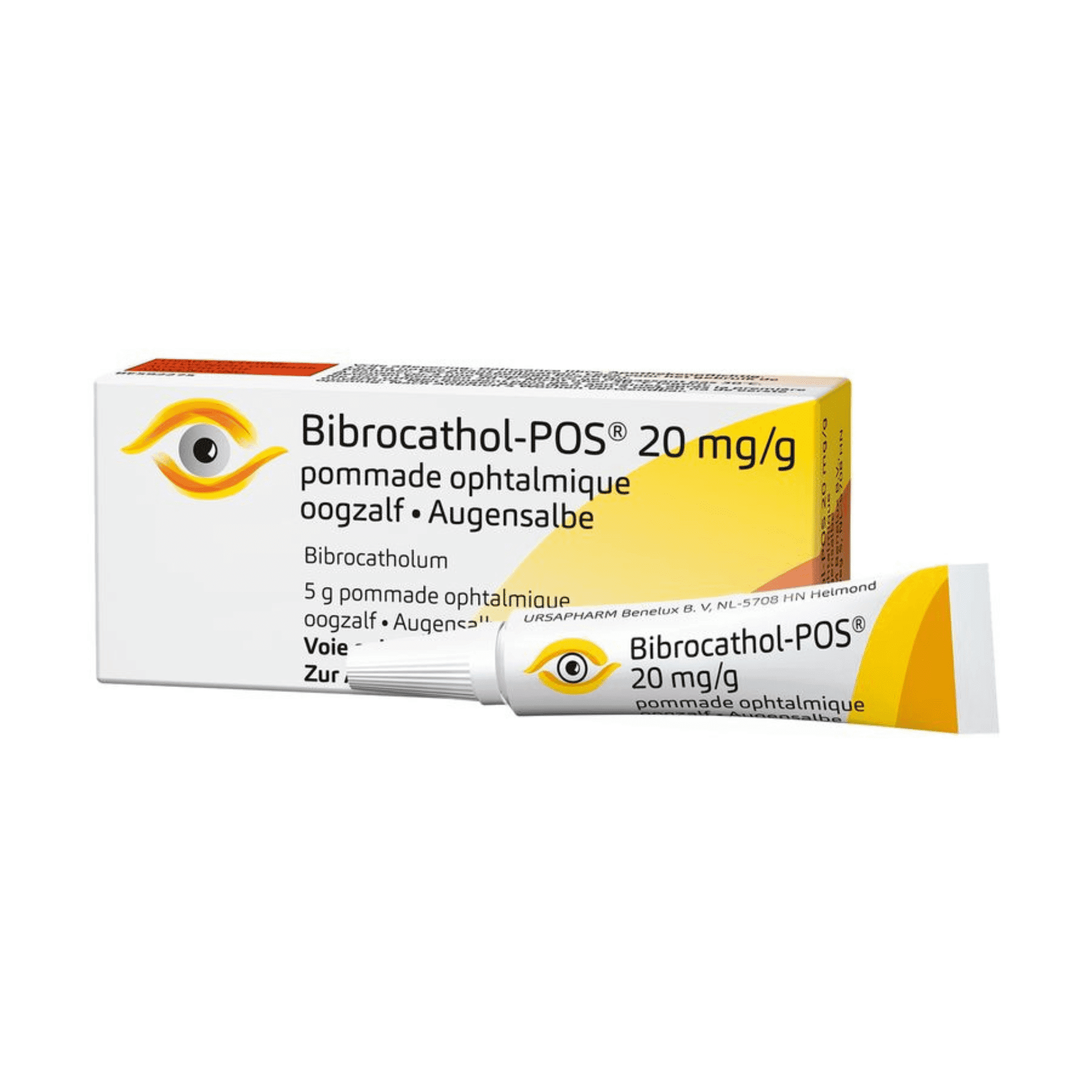 Bibrocathol-Pos 20Mg/G Pommade Ophtalmique Tube 5G Bibrocathol-Pos 20Mg/G Pommade Ophtalmique Tube 5G