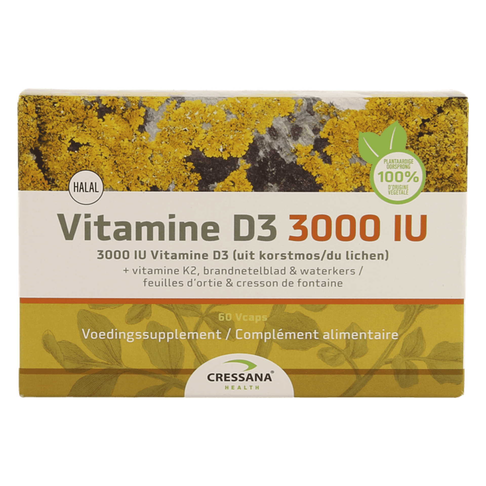 Cressana Vitamine D3 3000IU