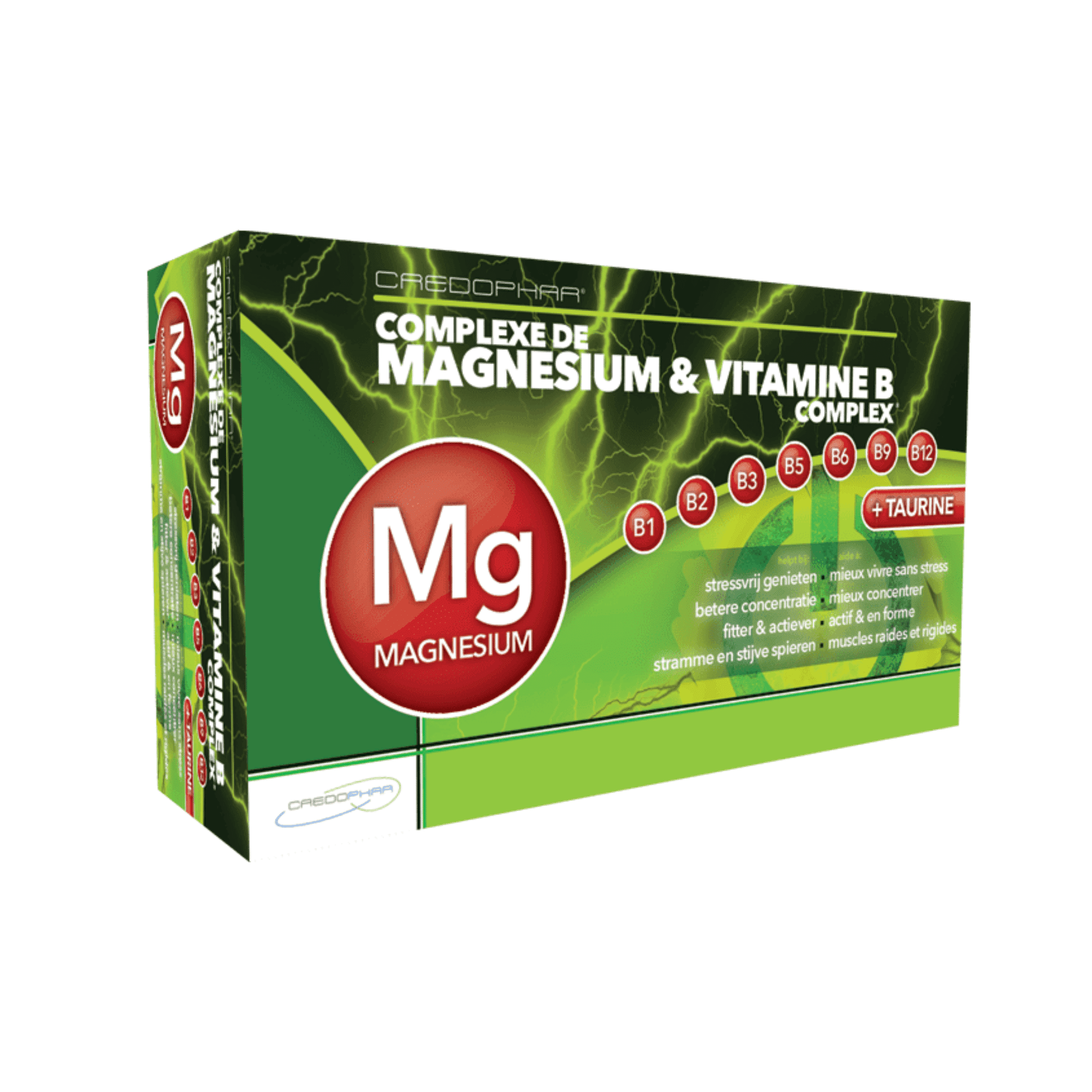 Complexe de Magnésium et Vitamine B 60 gélules