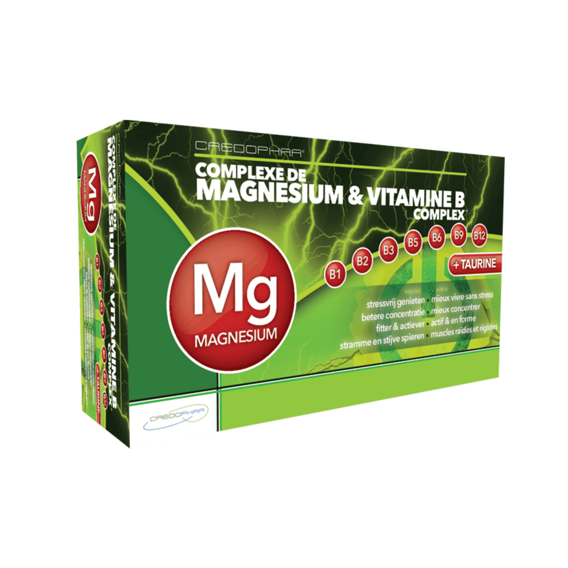 Magnesium en Vitamine B Complex 60 capsules Magnesium en Vitamine B Complex 60 capsules