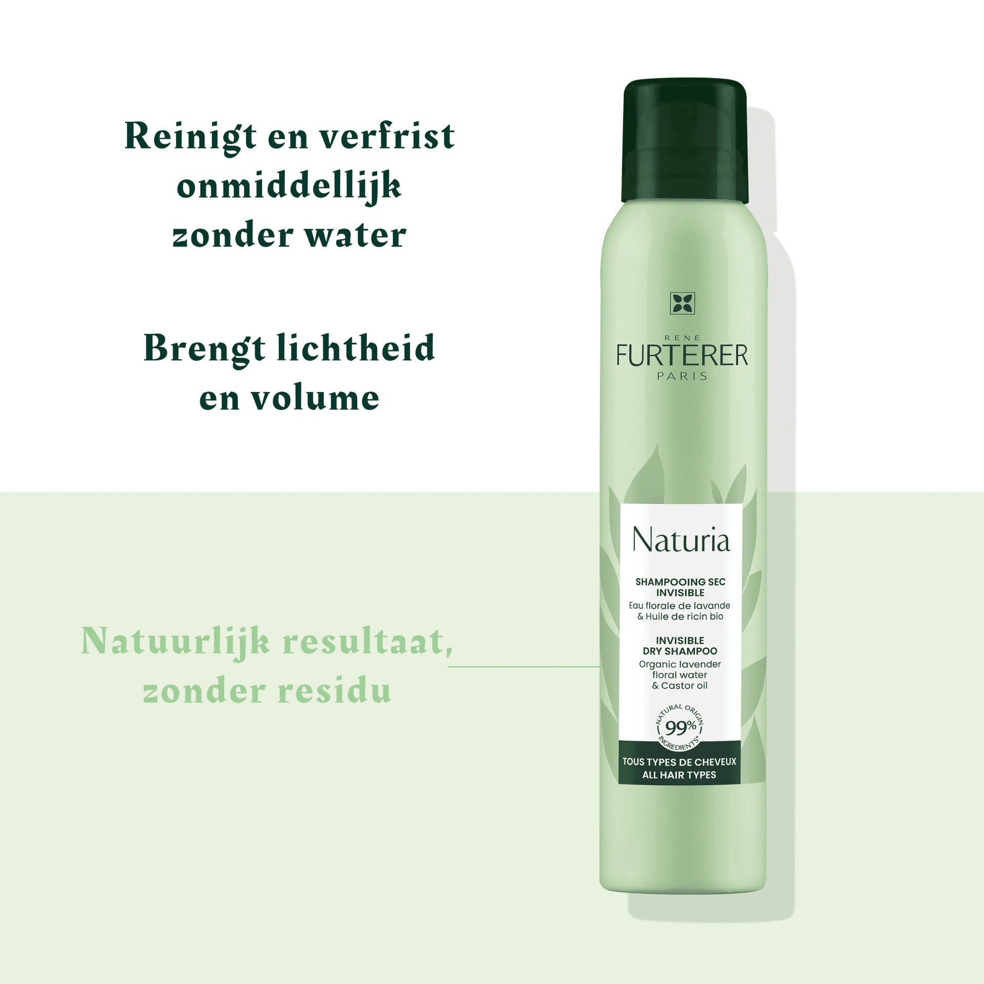 René Furterer Naturia Onzichtbare Droogshampoo