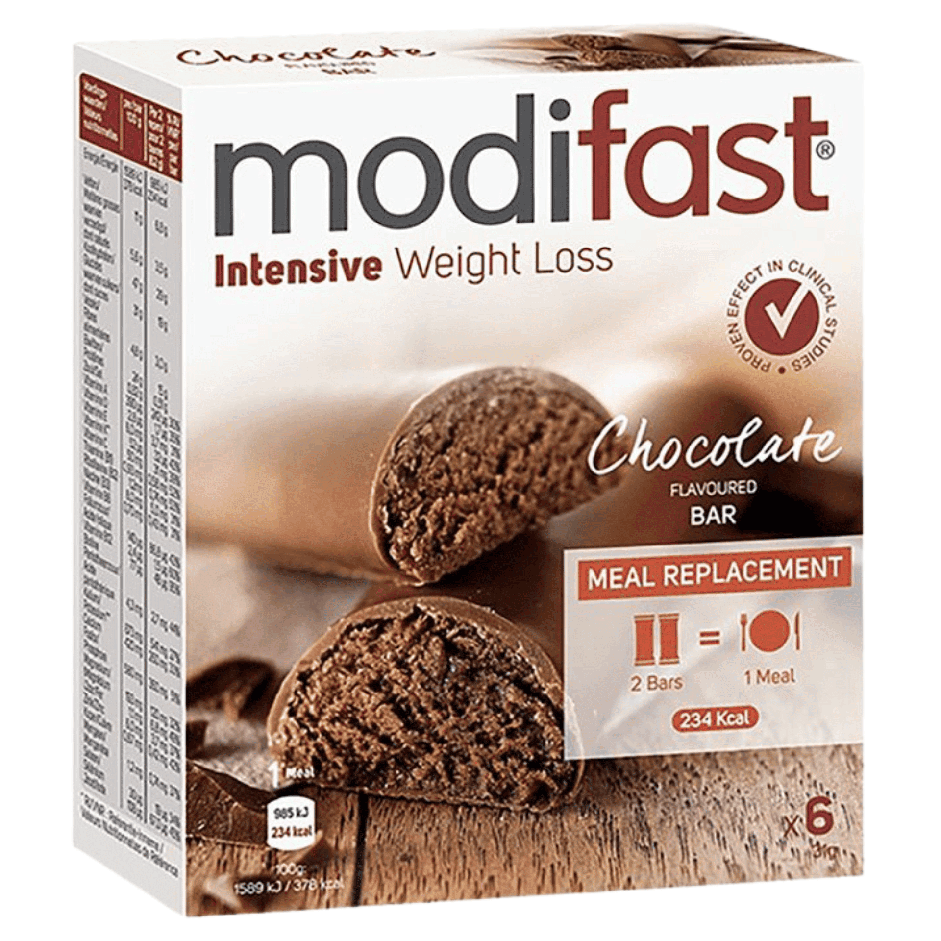 Modifast Intensive Reep Chocolade