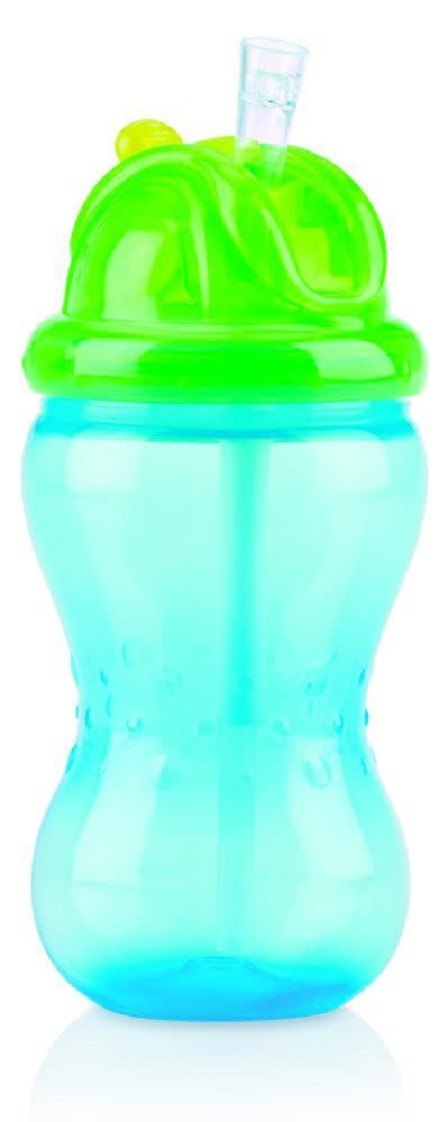 Nuby Flip-it Antilekbeker Blauw 360 ml 12+ Nuby Flip-it Antilekbeker Blauw 360 ml 12+