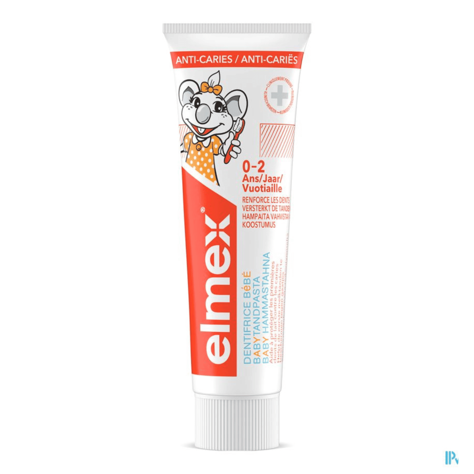 ELMEX BABY DENTIFRICE 0-2A 50 ML NF