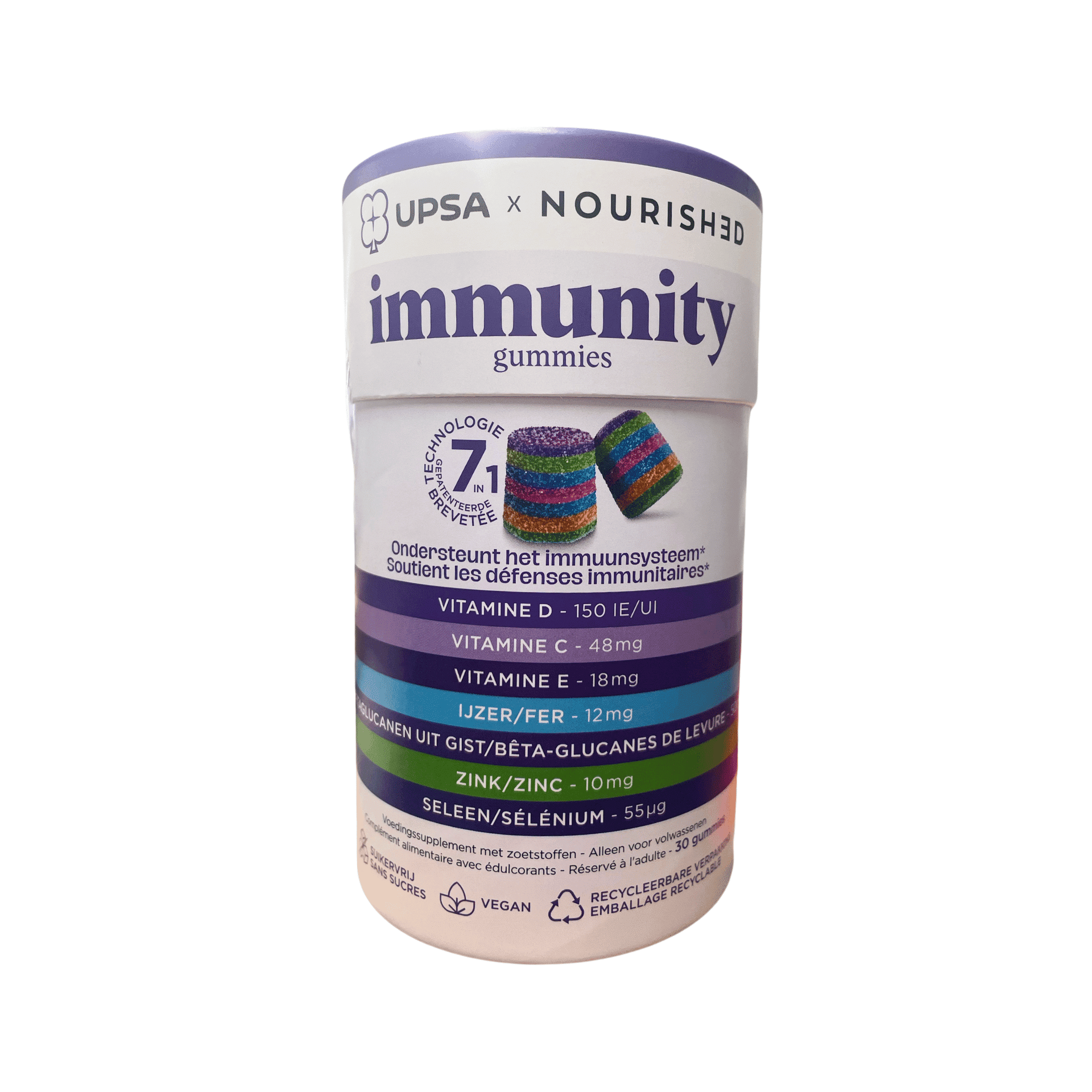 Upsa Nourished Immunity Gommes 30