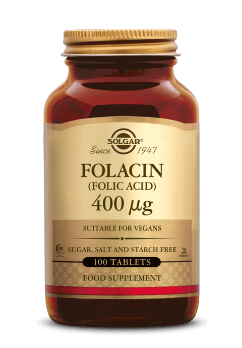 Solgar Folacin (Foliumzuur) 400 µg Solgar Folacin (Foliumzuur) 400 µg