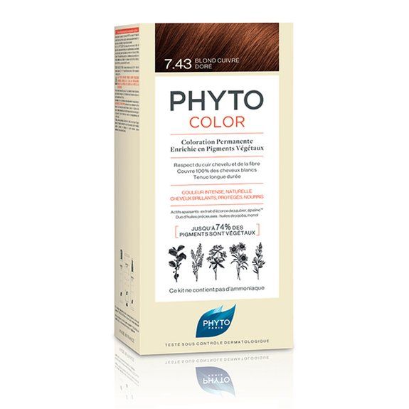 Phytocolor 7.43 Goud-Koperblond Phytocolor 7.43 Goud-Koperblond
