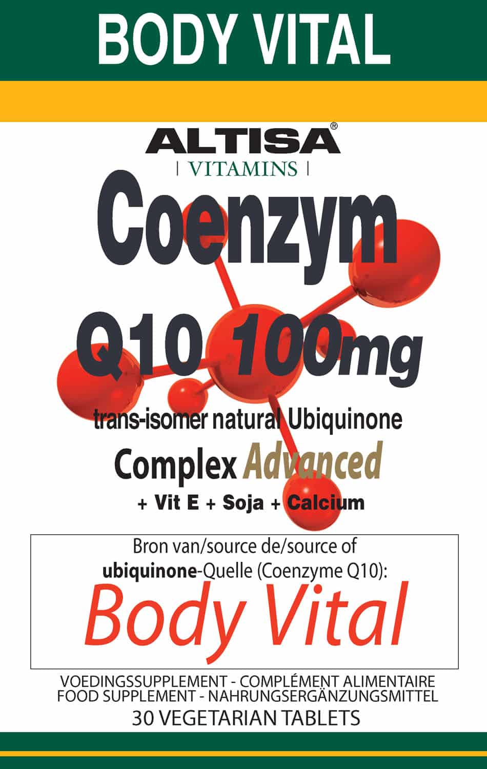 Altisa Co-Enzym Q10 100 mg