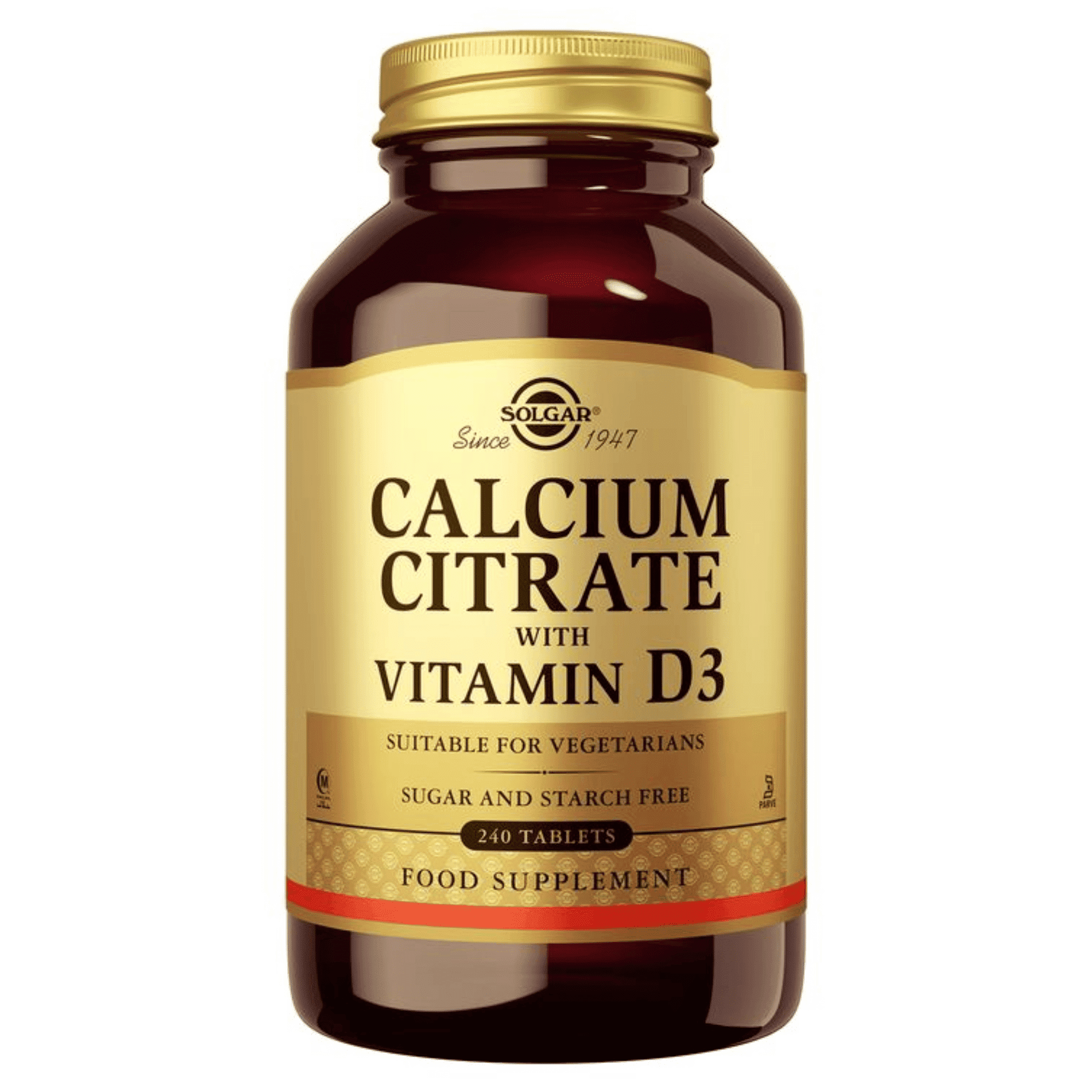 Solgar Calcium Citrate with Vitamine D-3