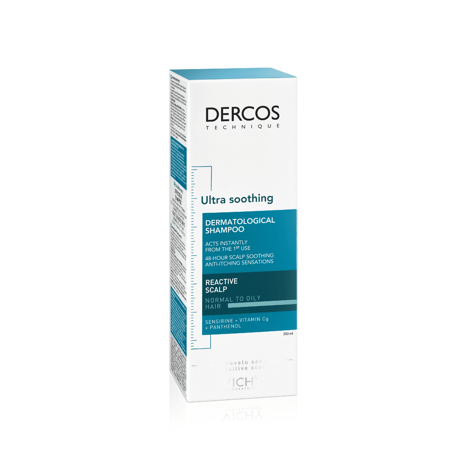 Vichy Dercos Ultrakalmerende Shampoo Normaal tot Vet Haar Vichy Dercos Ultrakalmerende Shampoo Normaal tot Vet Haar