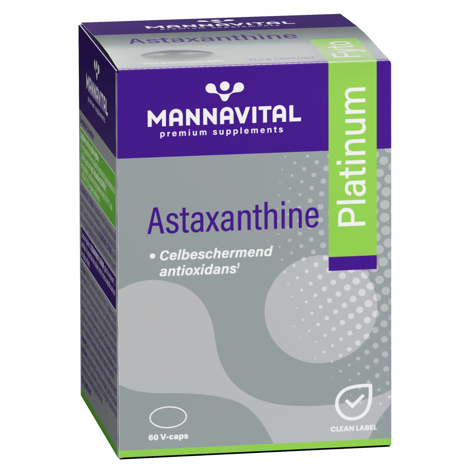 Mannavital Platinum Astaxanthine Mannavital Platinum Astaxanthine