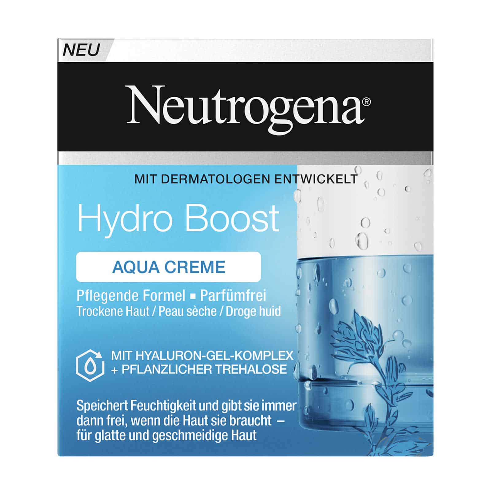 Neutrogena Hydro Boost Aqua CrÃ¨me Droge Huid