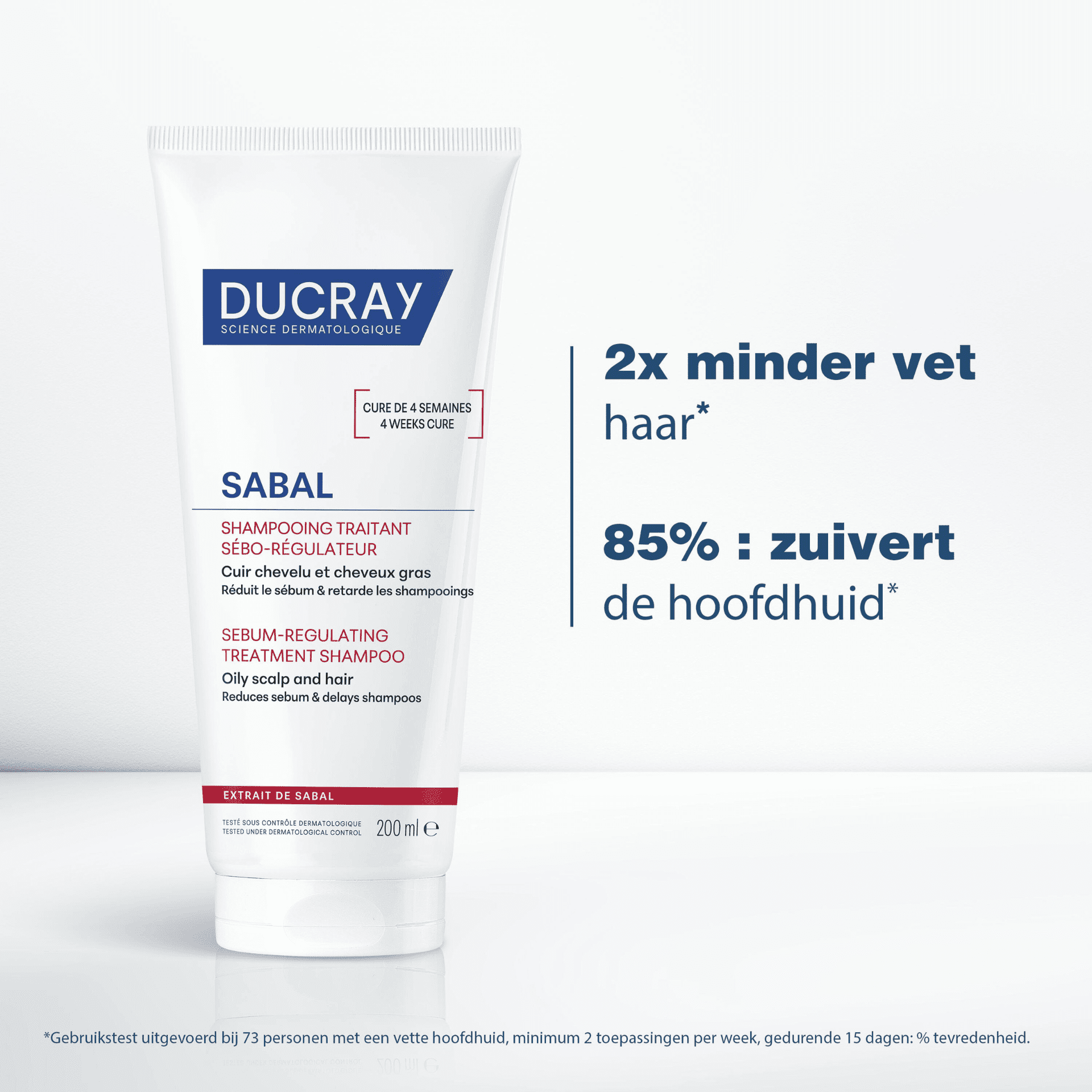 Ducray Sabal Talgregulerende Verzorgende Shampoo