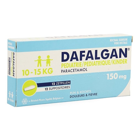Dafalgan Pediatrie 150 mg Dafalgan Pediatrie 150 mg