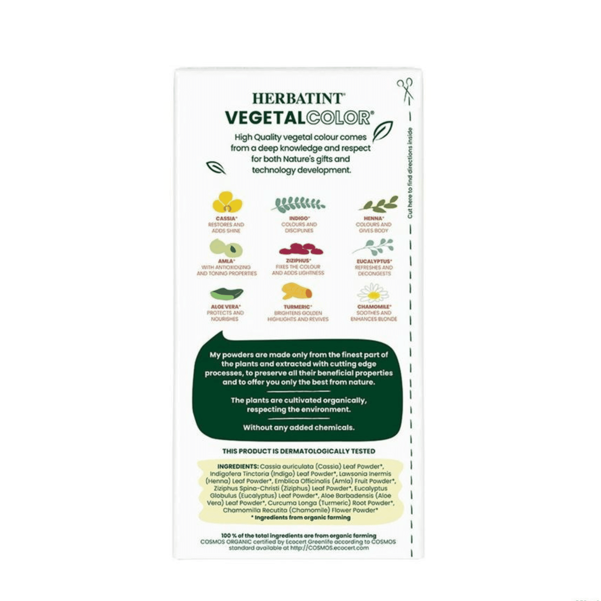 Herbatint Vegetal Color Eco Warm Chestnut Power Herbatint Vegetal Color Eco Warm Chestnut Power