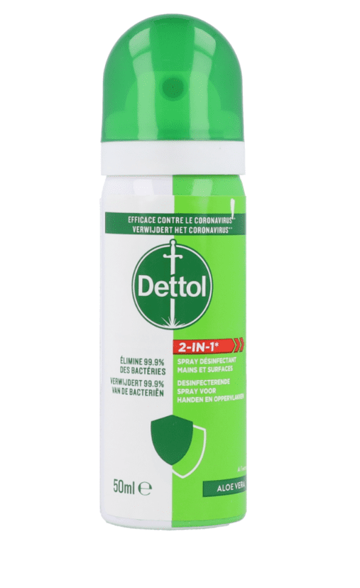 Vooruitgang omroeper vasteland Dettol 2-in-1 Desinfecterende Spray voor Handen en Oppervlakken