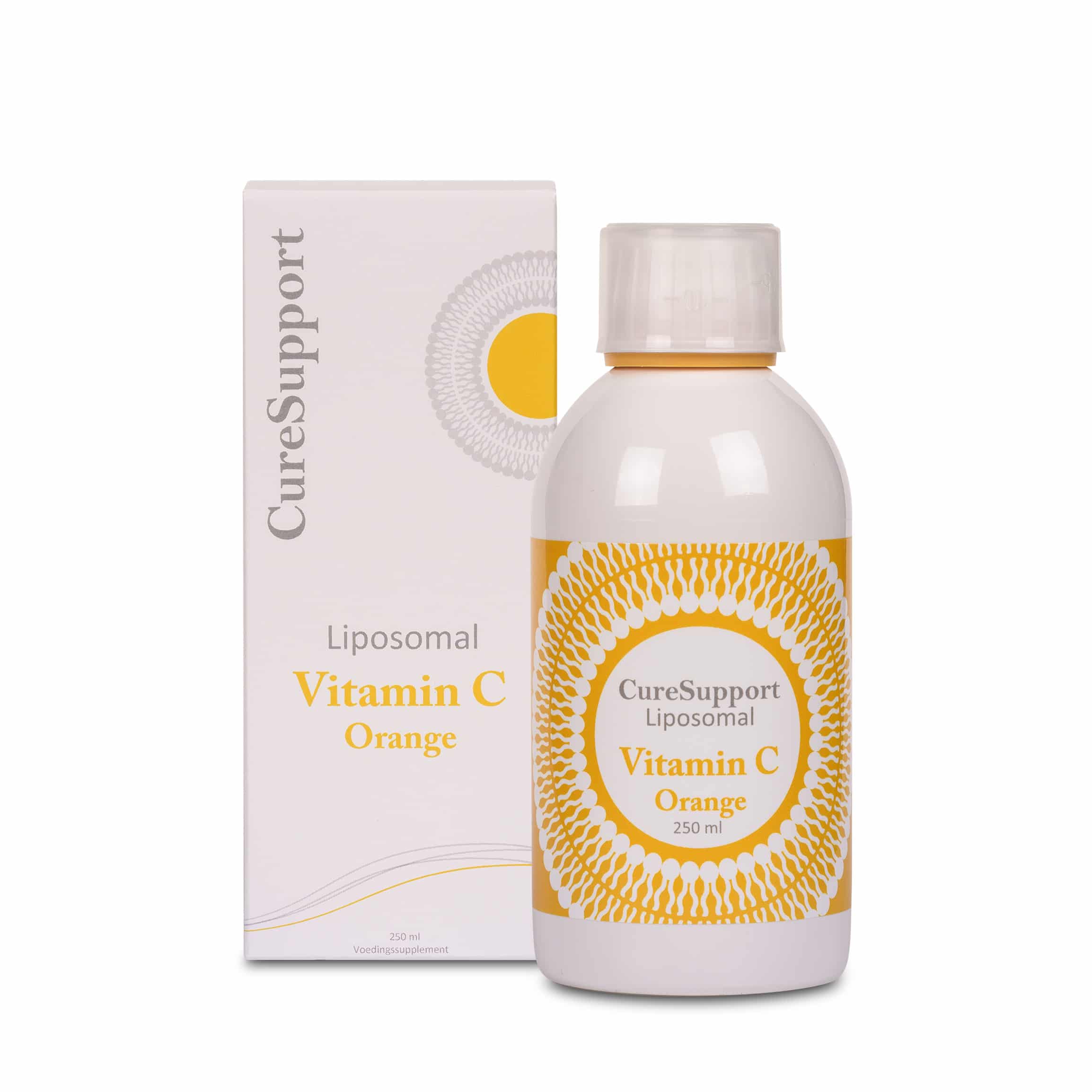 Vedax CureSupport Liposomal Vitamin C Sinaasappel 500 mg