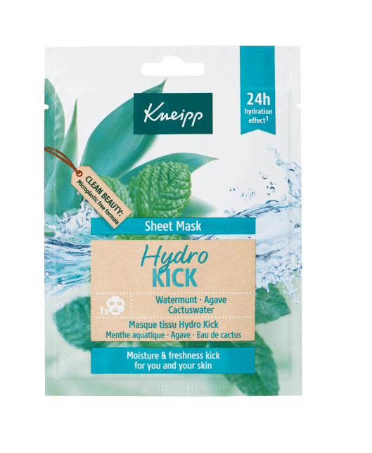 Kneipp Sheet Mask Hydro Kick Gezichtsmasker KP0650