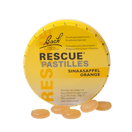 Bach Rescue Pastilles Sinaas Suikervrij Bach Rescue Pastilles Sinaas Suikervrij