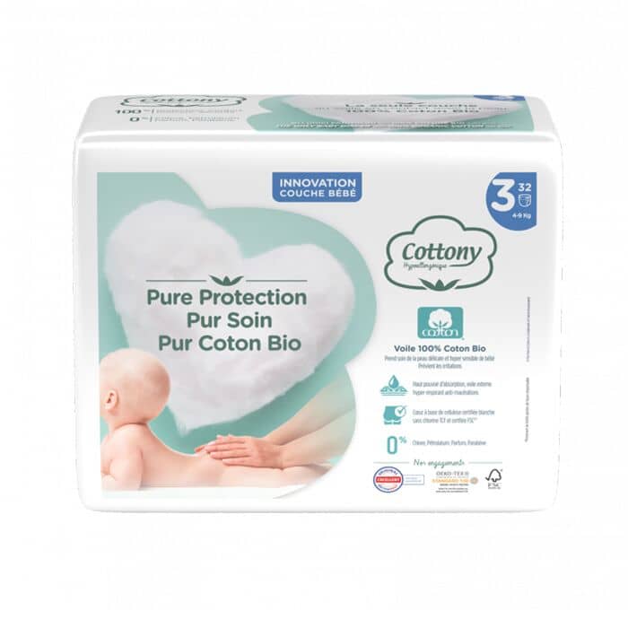 Cottony Baby Luiers Maat 3 4 - 9kg Cottony Baby Luiers Maat 3 4 - 9kg