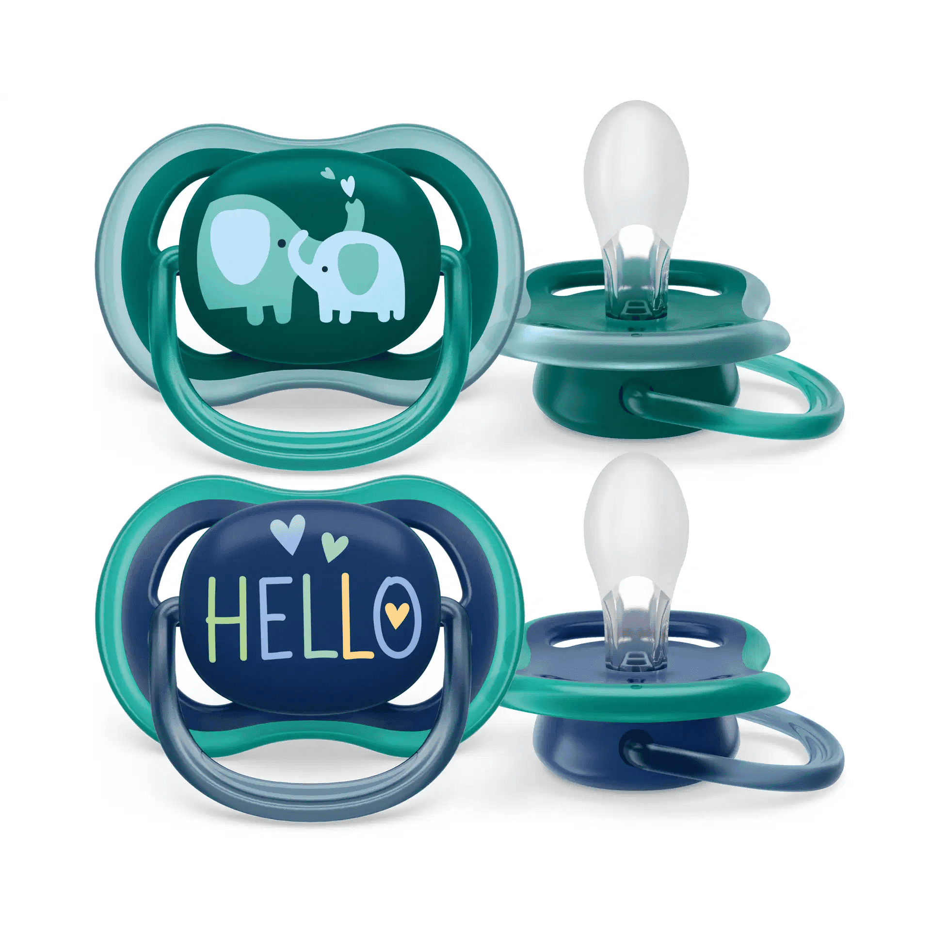 Avent Ultra Air Fopspeen 18M+ Olifant SCF349/19