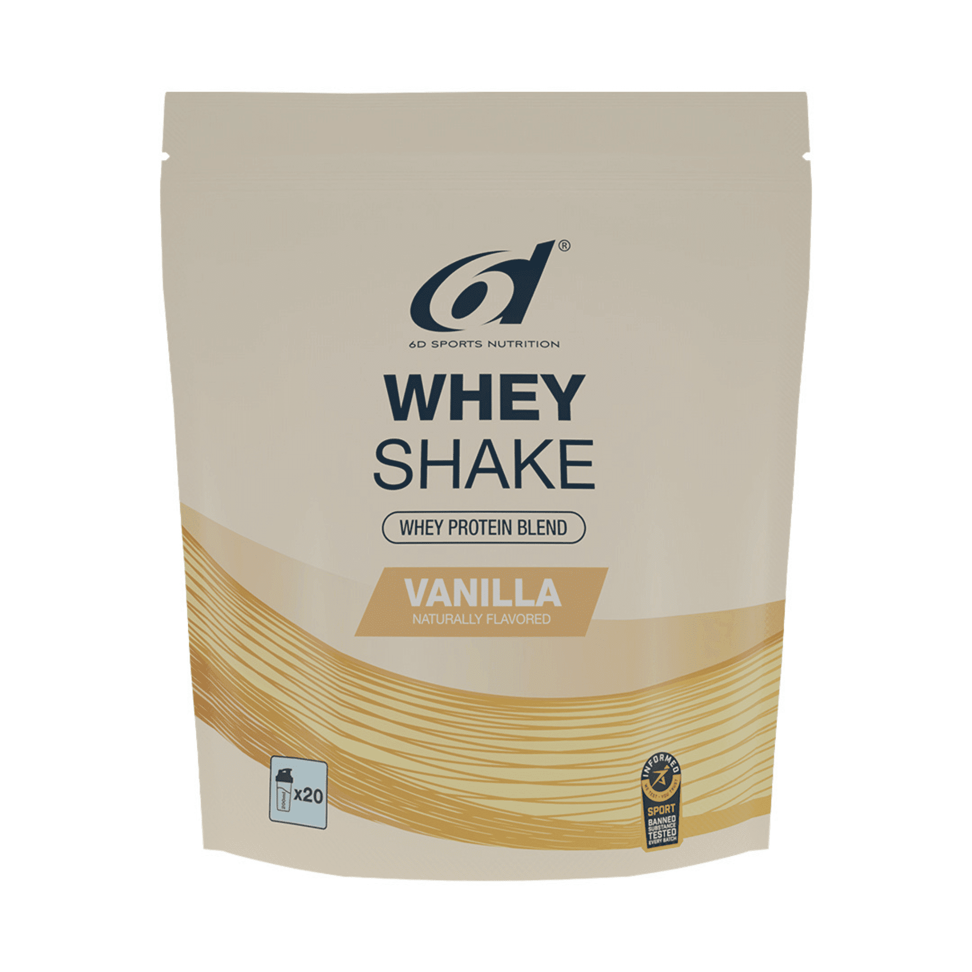6d Whey Shake 500 g