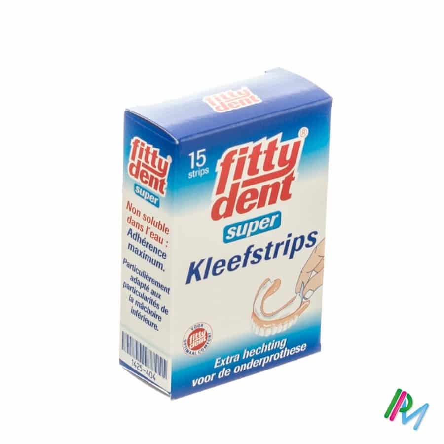 Fittydent Super Kleefstrips Fittydent Super Kleefstrips