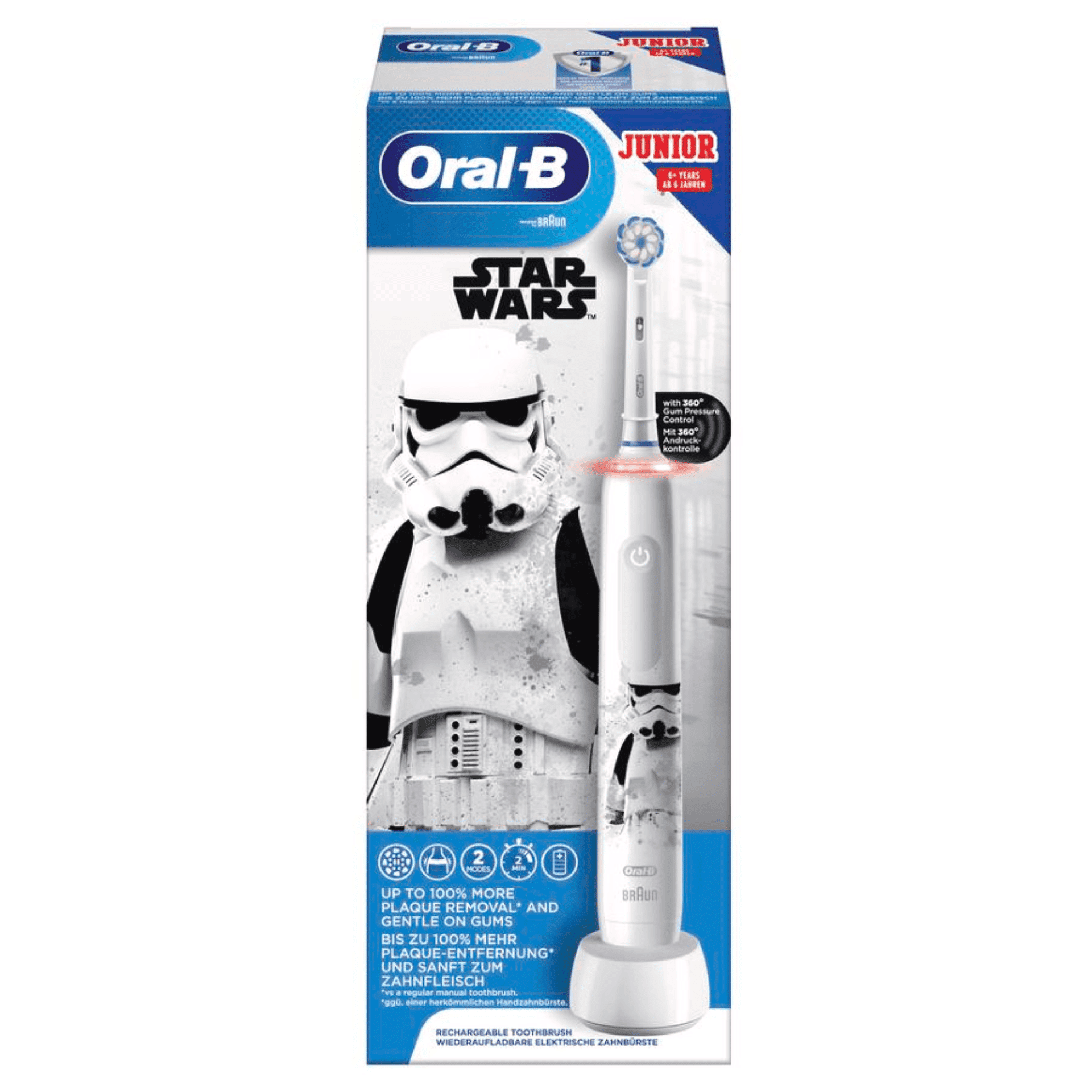 Oral-b D505 Junior Star Wars White Eb60 Box