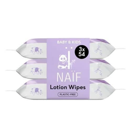 Naïf Baby & Kids Plastic Free Wipes