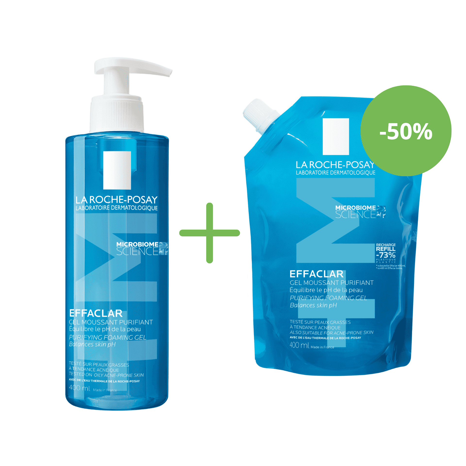 La Roche-Posay Effaclar +M Zuiverende Schuimende Gel