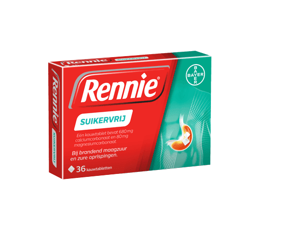 Rennie Mint zonder Suiker