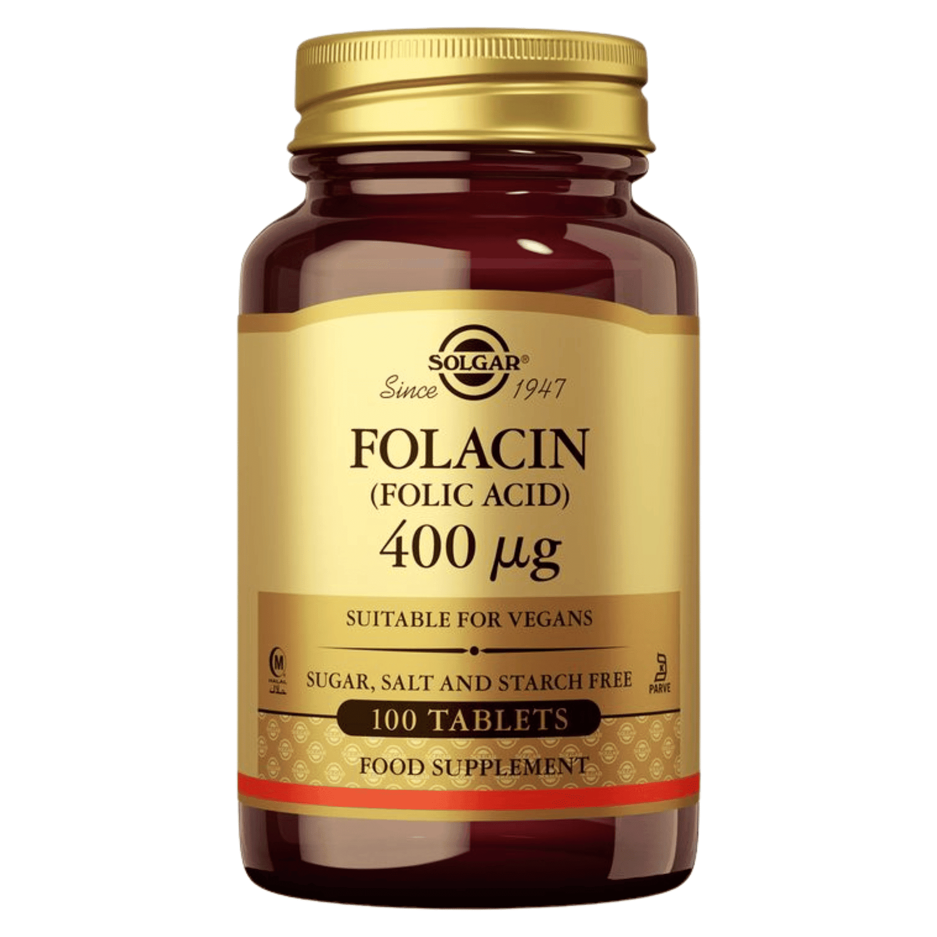 Solgar Folacin (Foliumzuur) 400 µg Solgar Folacin (Foliumzuur) 400 µg
