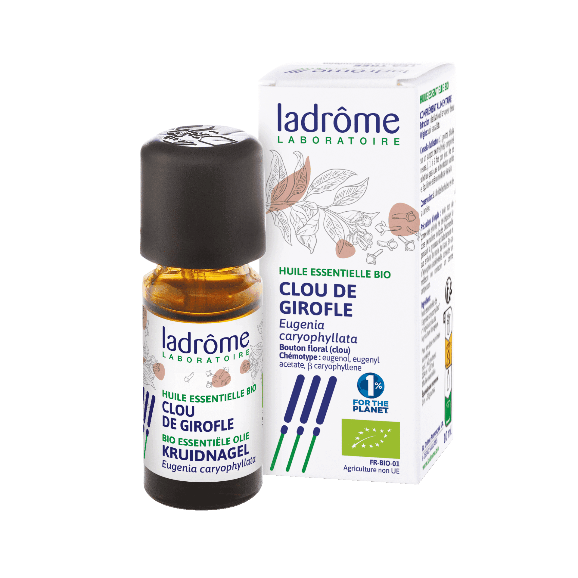 Ladrome Syzygium Aromaticum/clou Girofle 10ml
