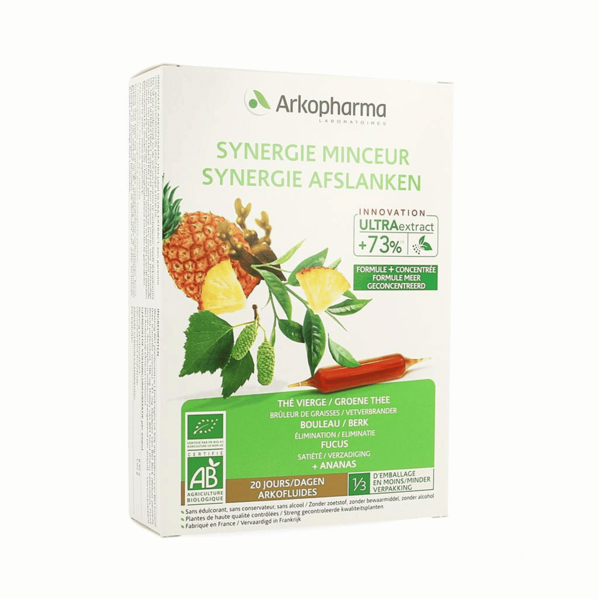 Arkopharma Arkofluide Synergie Afslanken BIO