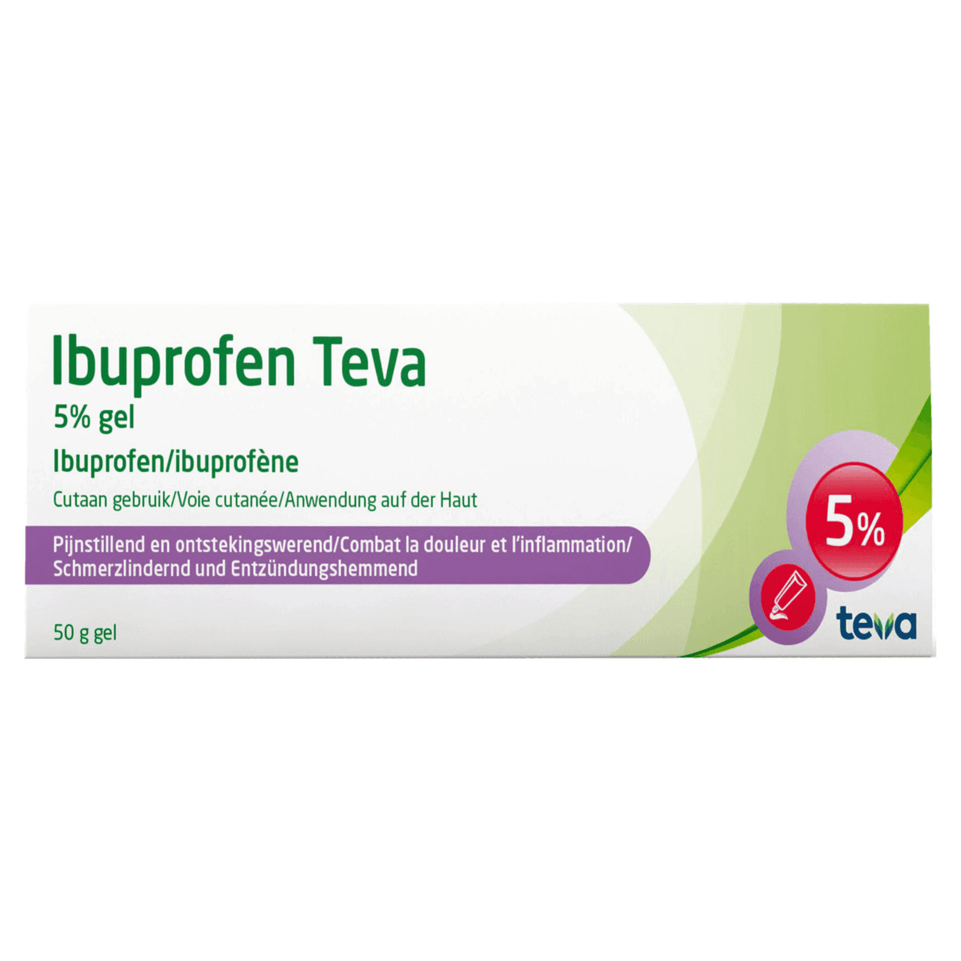 Ibuprofen Teva 5% Gel Ibuprofen Teva 5% Gel