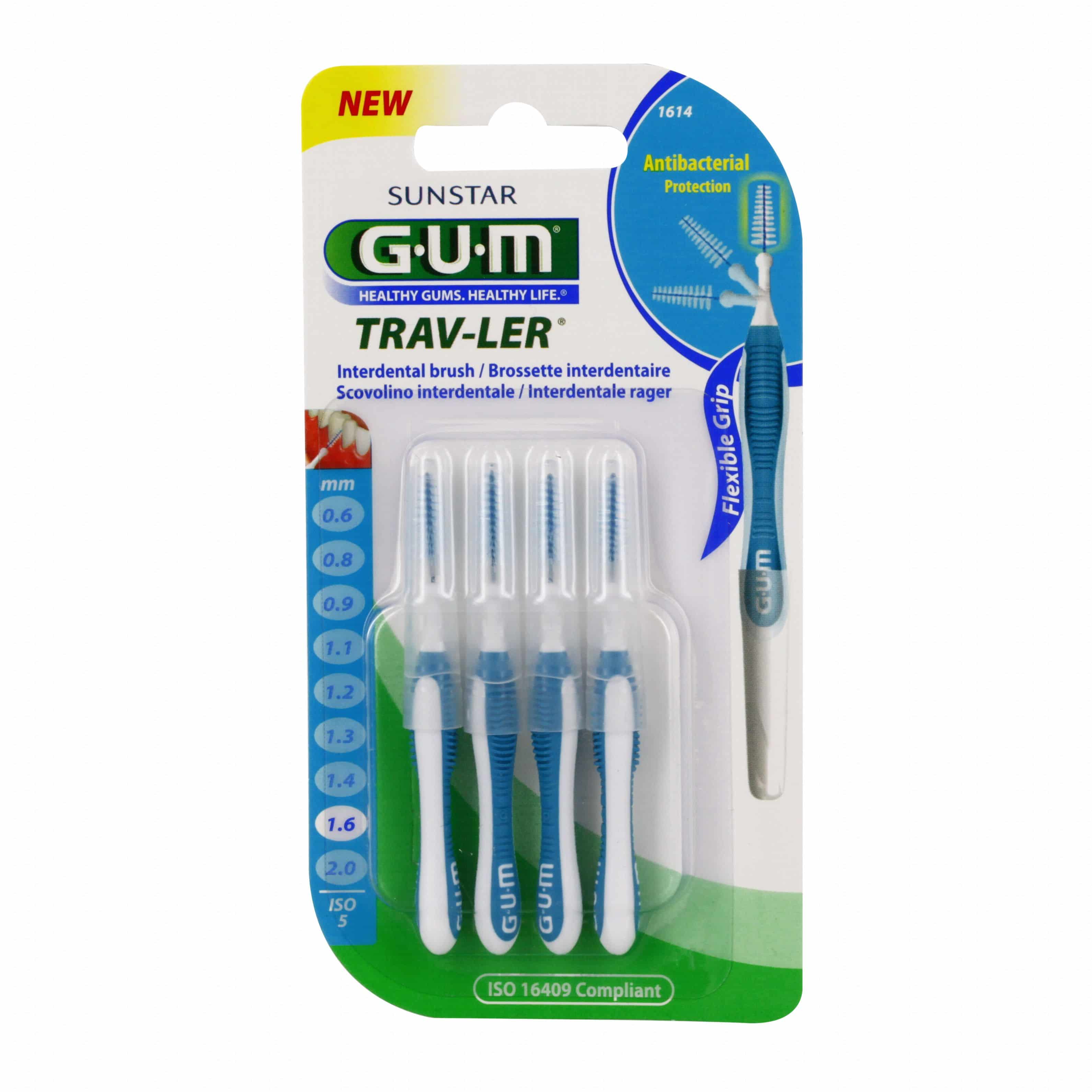 Gum Travler Interdental Brush 1,6 mm