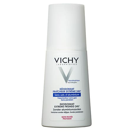 Vichy Deodorant Spray 24u Extreme Frisheid zonder Aluminiumzouten