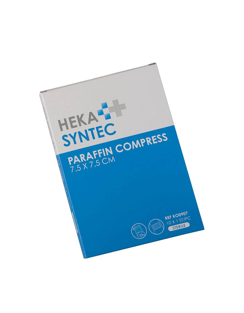Heka Syntec Zalfkompres 7,5x 7,5cm Steriel