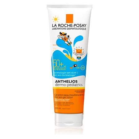 La Roche-Posay Anthelios Dermo-Pediatrics Wet Skin Zonnegel SPF50+ Zonder Parfum