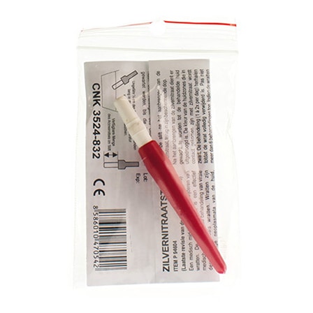 Zilvernitraatstift Zilvernitraatstift