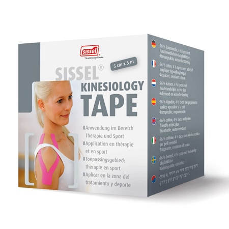 Sissel Kinesiology Tape Roze 5 cm x 5 m
