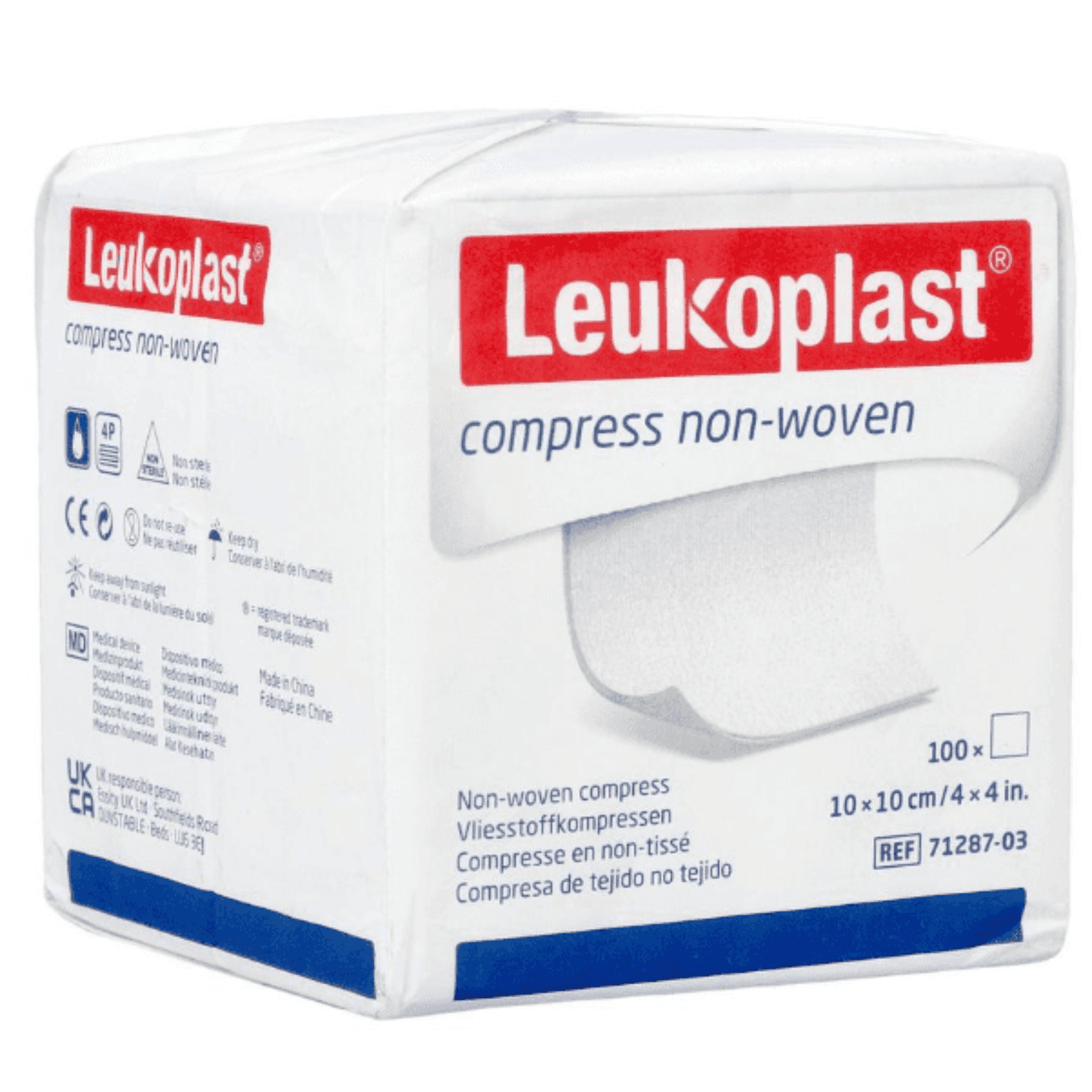 Compresse Leukoplast Non-tissé 10cmx10cm