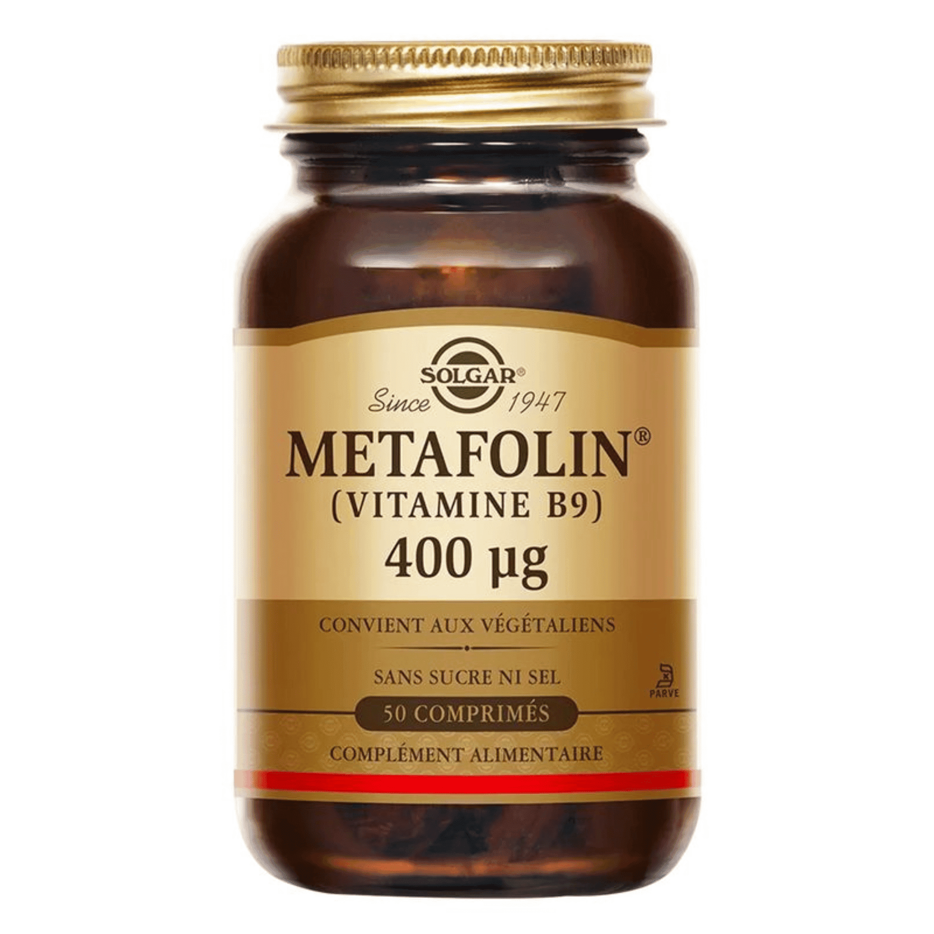Solgar Folate 400mcg Comp 50