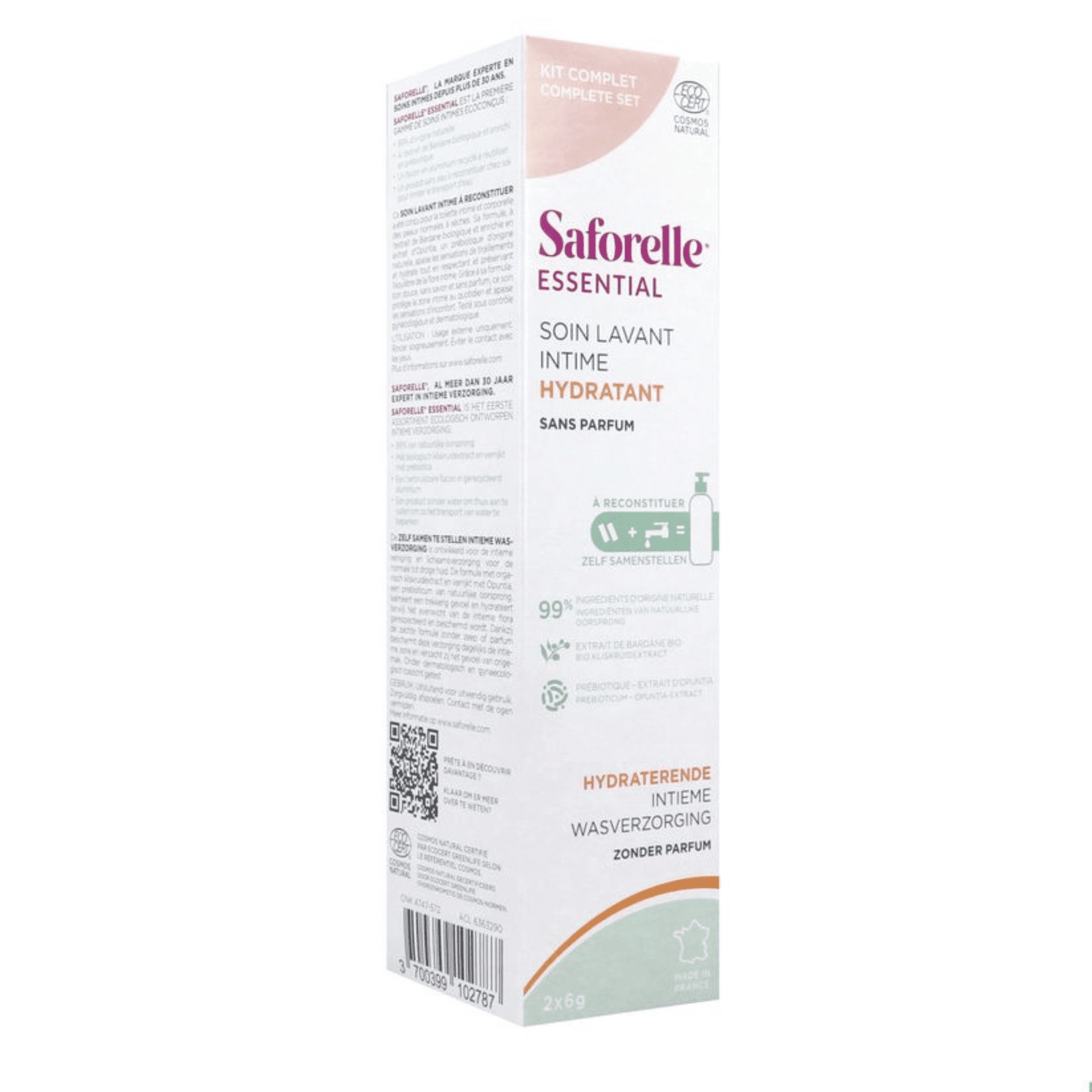 Saforelle Essential Hydraterende Intieme Wasverzoring Starterskit Saforelle Essential Hydraterende Intieme Wasverzoring Starterskit