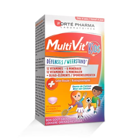 FortÃ© Pharma MultiVit' Kids Weerstand