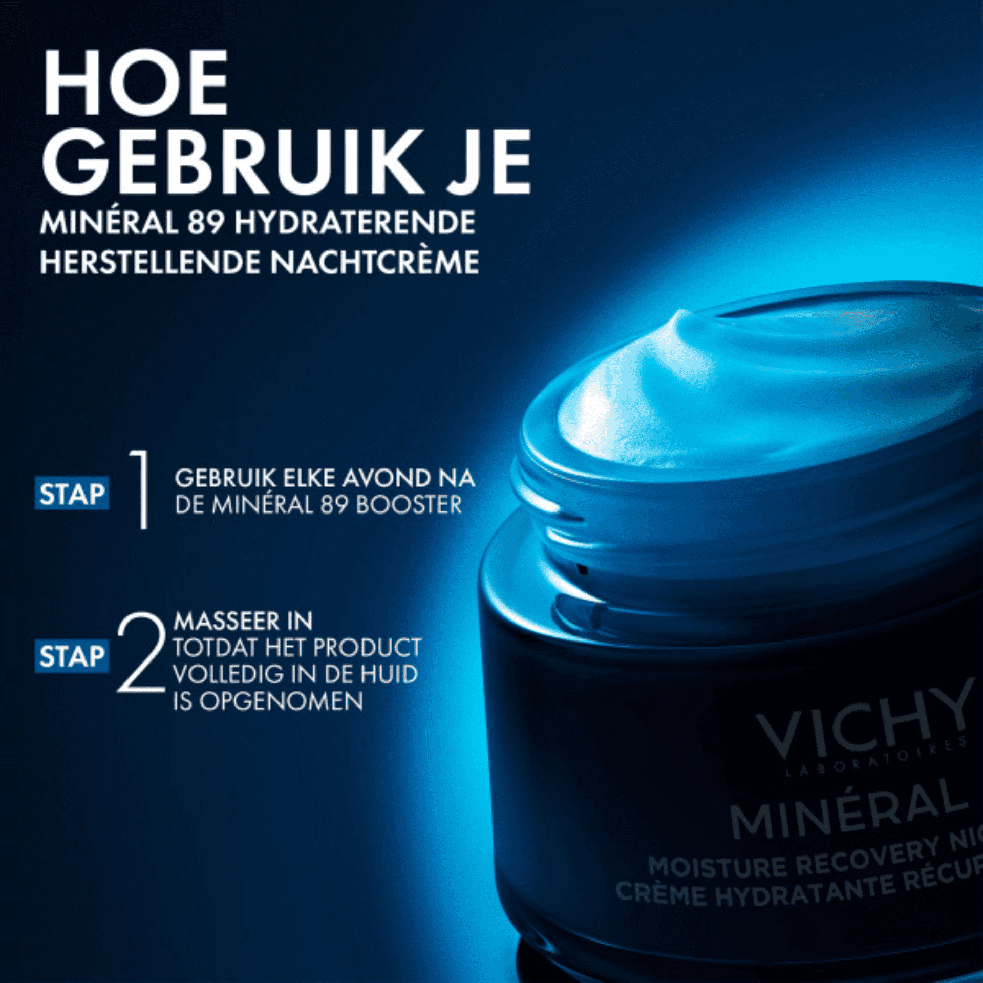 Vichy Minéral 89 Hydraterende Nachtcrème