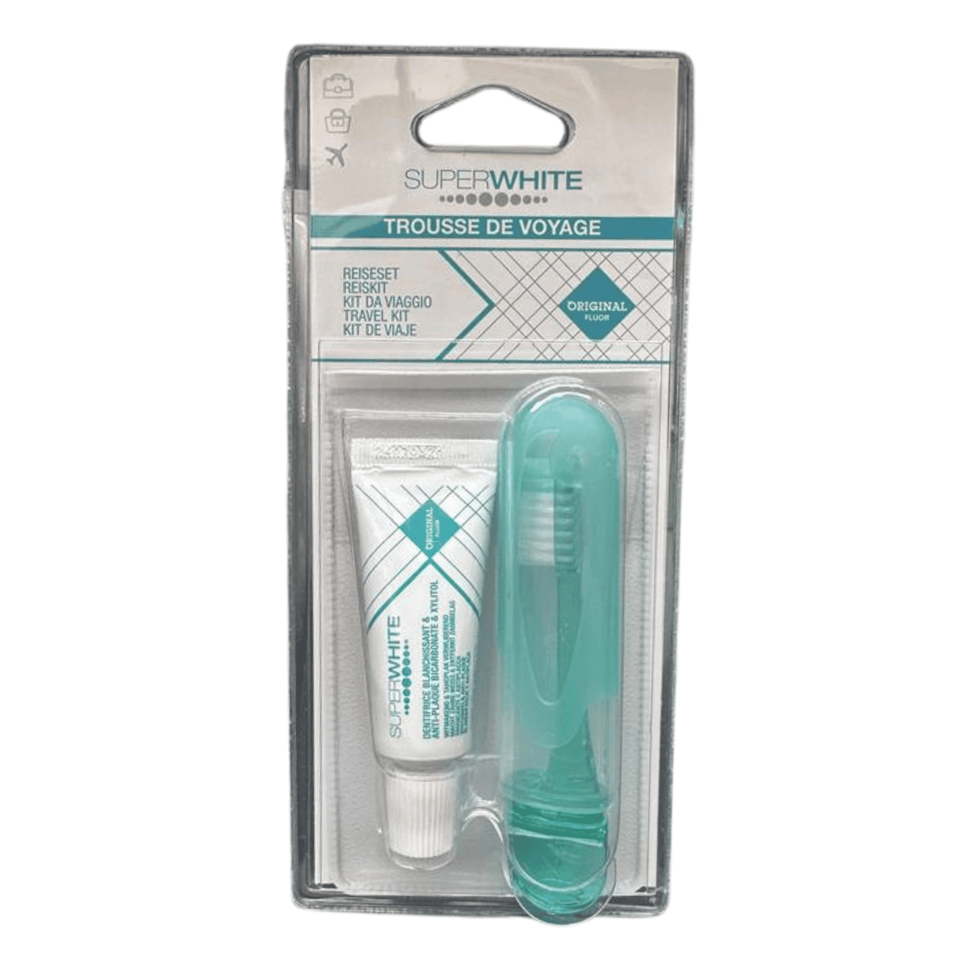Superwhite Trousse Voyage Dentif Classic+brosse Superwhite Trousse Voyage Dentif Classic+brosse
