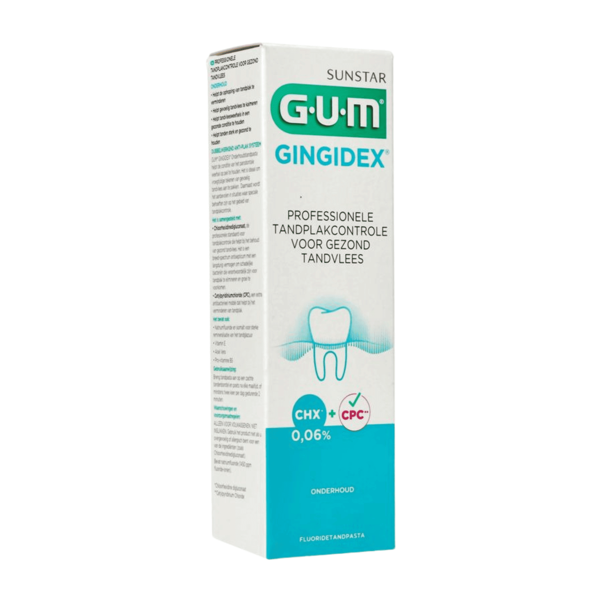 Gum Dentifrice Gingidex 0,06% Chlorhexid.75ml Nf