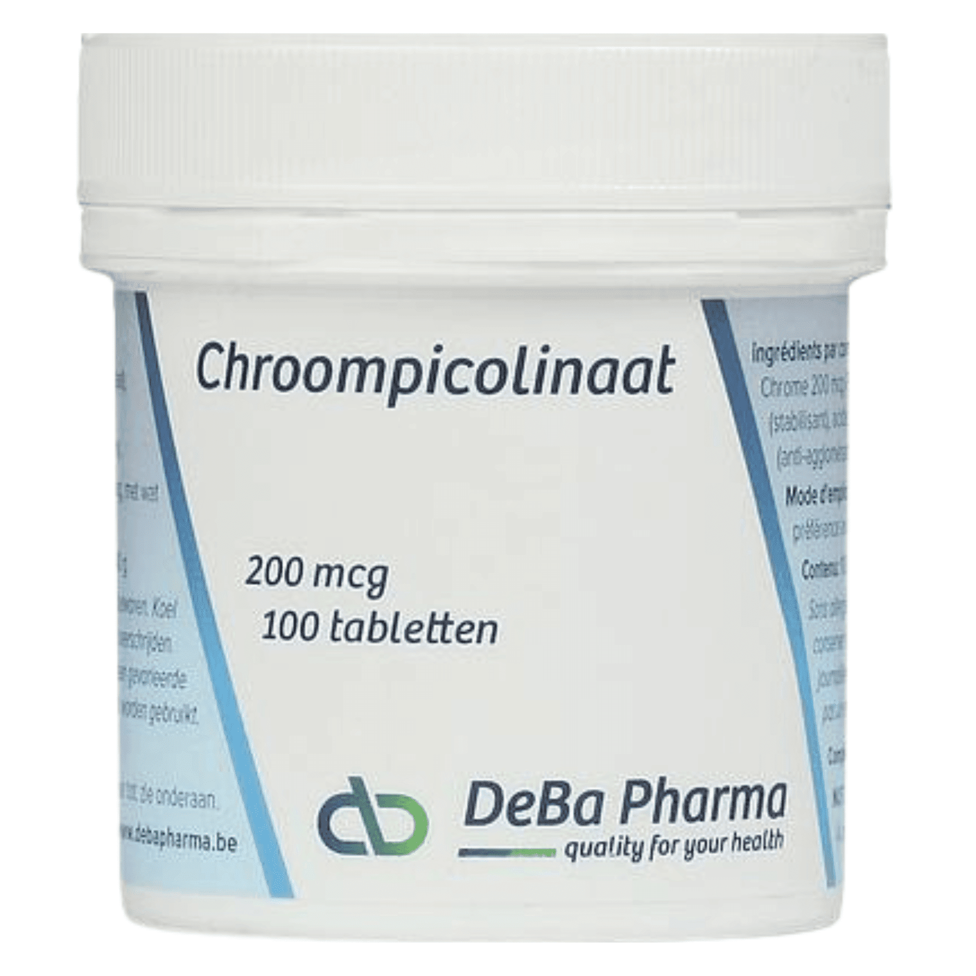 Deba Picolinate de Chrome 200 mcg