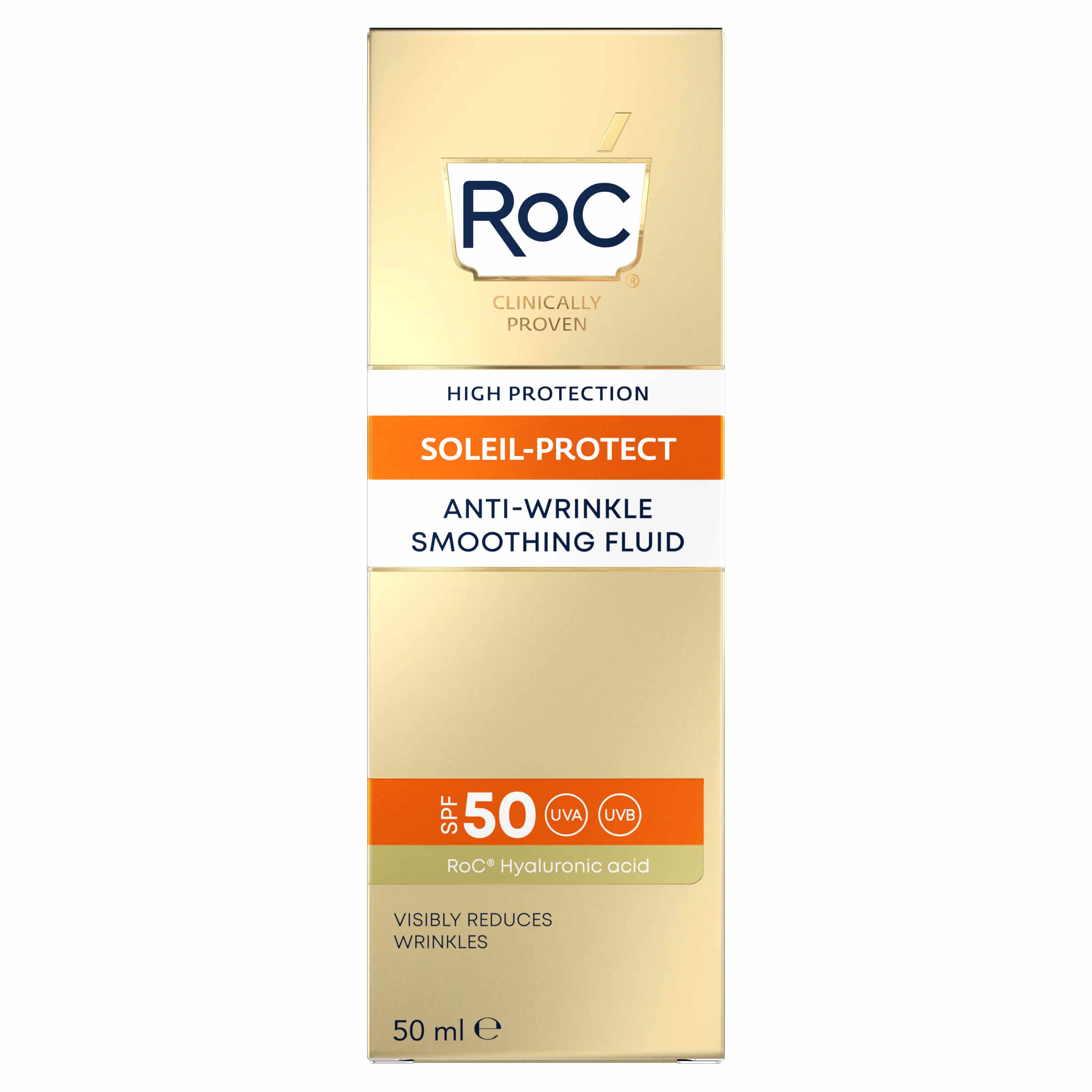 RoC Soleil-Protect Anti-Wrinkle Smoothing Fluid SPF50 RoC Soleil-Protect Anti-Wrinkle Smoothing Fluid SPF50